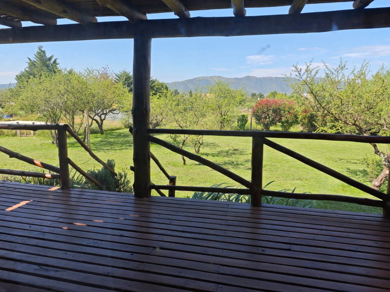 COMPLEJO DE 4 CABAÑAS VENTA LOS ESPINILLOS - POTRERO DE GARAY 