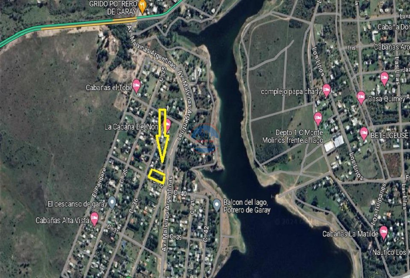 VENDO TERRENO APTO CONSTRUCCION 3 LOCALES - POTRERO DE GARAY - CORDOBA.