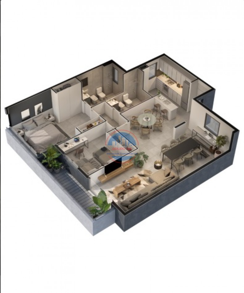 A ESTRENAR - DEPARTAMENTO DE 1 Y 2 DORMITORIOS - GUEMES.