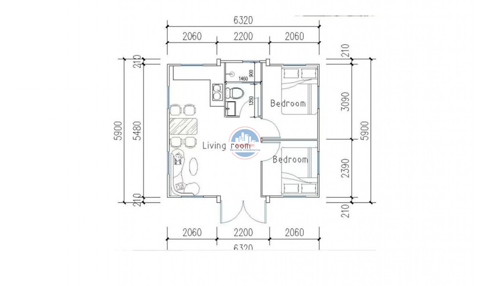 CASA MODULO - VENTA DE CASAS / OFICNAS.